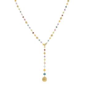 Halsschmuck, Gelbgold, Marco Bicego Africa Gemstone Halskette CB2344-B MIX02 Y