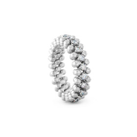 Weißgold, Ringe, Serafino Consoli Brevetto Multi-Size Ring RMS 3M2 WG WD