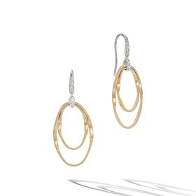 Weißgold, Ohrringe, Marco Bicego Marrakech Onde Ohrringe OG372-A_B1_YW_M5