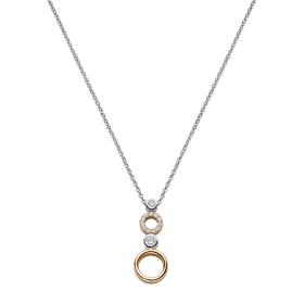 Weißgold, Halsschmuck, Leo Wittwer Panta rhei® Collier 31-1001176-1100