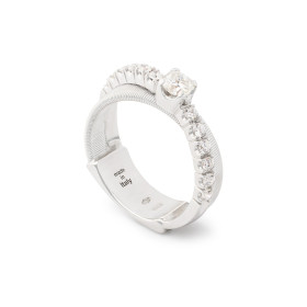 Weißgold, Ringe, Marco Bicego Masai Ring, Ref: AG330 B3 W 54