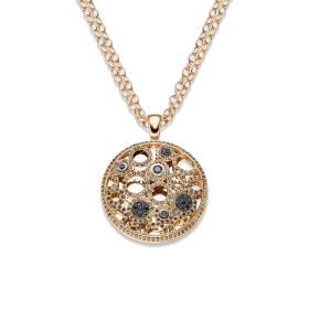 Roségold, Halsschmuck, Leo Wittwer Panta rhei® Anhänger 21-0952473-8000