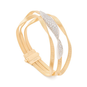 Weißgold, Armschmuck, Marco Bicego Marrakech Armband BG742 B1 YW