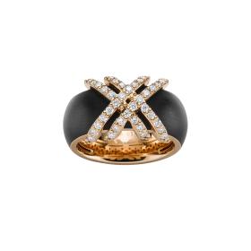 Roségold, Ringe, Leo Wittwer Crosses Ring 11-0963873-1100
