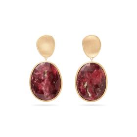 Gelbgold, Ohrringe, Marco Bicego Lunaria Color Ohrringe OB1404 TUL01 Y