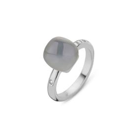 Weißgold, Ringe, Bigli Mini Sweety Ring 20R88Wqlaonyx