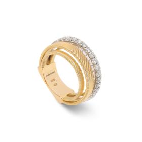 Weißgold, Ringe, Marco Bicego Masai Ring AG363 B YW M5