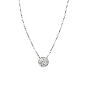         Weißgold, Halsschmuck, Bigli Mini Waves Anhänger mit Kette 23H74Wdia_45