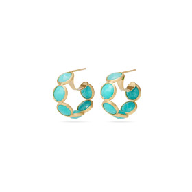 Gelbgold, Ohrringe, Marco Bicego Jaipur Color Ohrringe, Ref: OB1974 TU01 Y