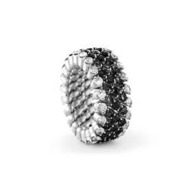 Weißgold, Ringe, Serafino Consoli Brevetto Multi-Size Ring RMS 5F2 WG WD BD