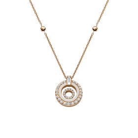 Roségold, Halsschmuck, Leo Wittwer Panta rhei® Collier 31-1001073-1000