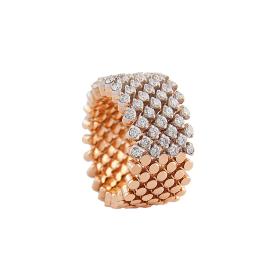 Ringe, Roségold, Serafino Consoli Brevetto Multi-Size Ring RMS 7H2 RWG WD