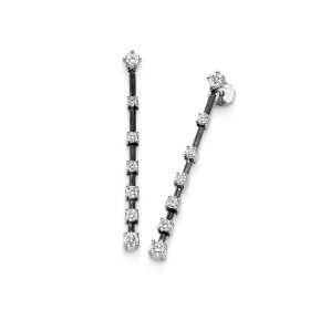 Weißgold, Ohrringe, Leo Wittwer Candlelight Ohrstecker 41-0785671-1000