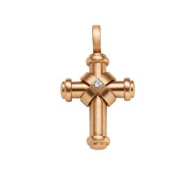 Roségold, Halsschmuck, Leo Wittwer Crosses Leo Wittwer Kreuz 20-0877773-1000