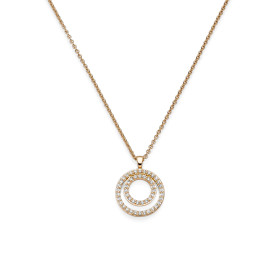 Roségold, Halsschmuck, Leo Wittwer Panta rhei® Collier 31-1014973-1000