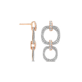 Roségold, Ohrringe, Bigli Elements Ohrringe 23O98RWdia