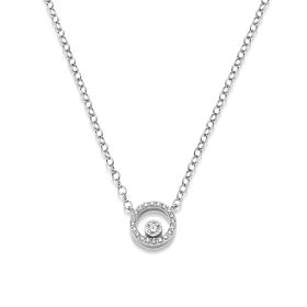 Weißgold, Halsschmuck, Leo Wittwer Panta rhei® Collier 31-1012071-1000