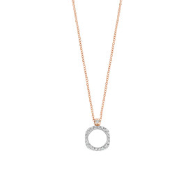         Roségold, Halsschmuck, Bigli Elements Anhänger mit Kette 23H83RWdia_45