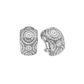Weißgold, Ohrringe, Leo Wittwer Panta rhei® Ohrclips 51-0947271-1000