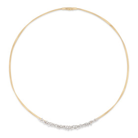 Weißgold, Halsschmuck, Marco Bicego Marrakech Halskette CG851 B1 YW