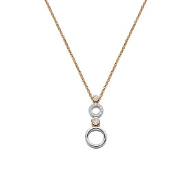 Weißgold, Halsschmuck, Leo Wittwer Panta rhei® Collier 31-1001176-1000