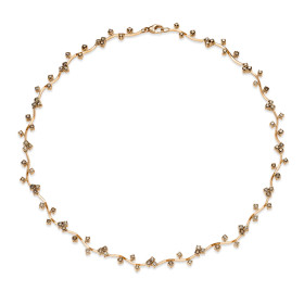 Roségold, Halsschmuck, Leo Wittwer Blütencollier 31-0804173-5000