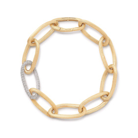Gelbgold, Armschmuck, Marco Bicego Jaipur Link Armband, Ref: BB2666 B2 YW 