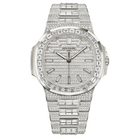 Damen- und Herrenuhr, Patek Philippe Nautilus, Ref: 5811/1460G-001
