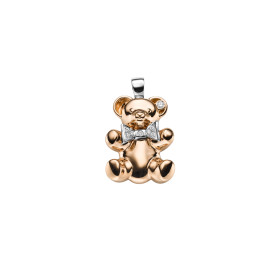 Weißgold, Halsschmuck, Leo Wittwer Contemporary Signore Carlo Anhänger 21-0428974-1200