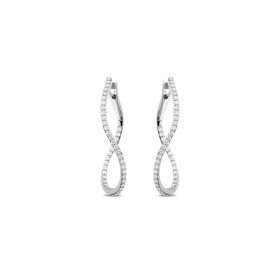         Weißgold, Ohrringe, Bigli Infinity Ohrringe 23O106Wdia