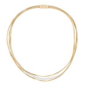 Weißgold, Halsschmuck, Marco Bicego Marrakech Halskette CG848_B_YW_M5