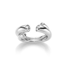 Weißgold, Ringe, Leo Wittwer Candlelight Le Tonneau Ring 11-1029271-1000