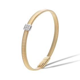 Armschmuck, Weißgold, Marco Bicego Masai Armreif BG731 B YW