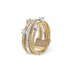 Weißgold, Ringe, Marco Bicego Goa Ring AG270 B2 YW