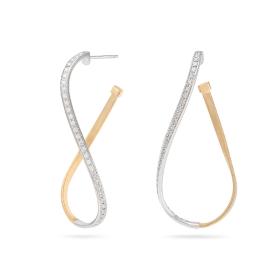 Weißgold, Ohrringe, Marco Bicego Marrakech Ohrringe OG405_B_YW_M5