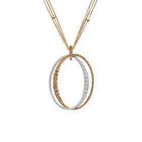 Weißgold, Halsschmuck, Leo Wittwer Panta rhei® Anhänger 21-0999976-8000