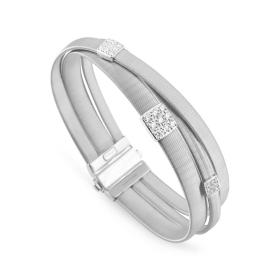 Weißgold, Armschmuck, Marco Bicego Masai Armband BG733_B1_W_01