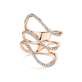 Roségold, Ringe, Bigli Infinity Ring, Ref: 23R205Rdia
