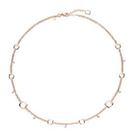 Roségold, Halsschmuck, Bigli Elements Halskette 20C41R/60