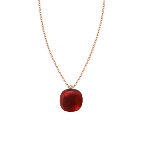 Roségold, Halsschmuck, Bigli Mini Sweety Anhänger mit Kette, Ref: 20H34Rgranmp_42
