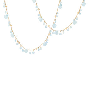 Gelbgold, Halsschmuck, Marco Bicego Paradise Halskette CB2585_AQ01_Y_02