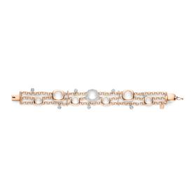 Roségold, Armschmuck, Bigli Elements Armband 20A41RWdia_18,5
