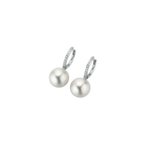         Weißgold, Ohrringe, Gellner H2O Creolen 5-24267-03