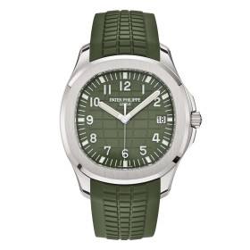 Damen- und Herrenuhr, Patek Philippe Aquanaut Jumbo, Ref: 5168G-010