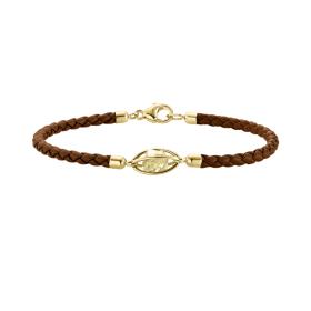 Leder, Armschmuck, Leo Wittwer Rough Cut® Leder Armband 62-1010970-9410--c