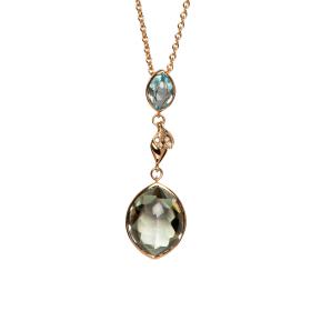 Roségold, Halsschmuck, Peter Fischer Collier 6310662-398