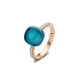 Roségold, Ringe, Bigli Mini Sweety Ring 20R93Rlobmpdia