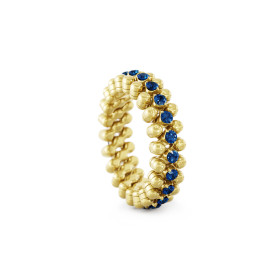 Gelbgold, Ringe, Serafino Consoli Brevetto Multi-Size Ring, Ref: RMS 3M2 YG BS