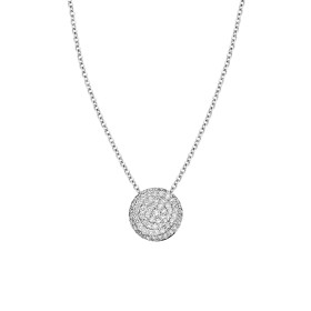        Weißgold, Halsschmuck, Bigli Mini Waves Anhänger mit Kette 23H64Wdia_45