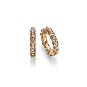 Roségold, Ohrringe, Leo Wittwer Candlelight Creolen 46-1029773-5000